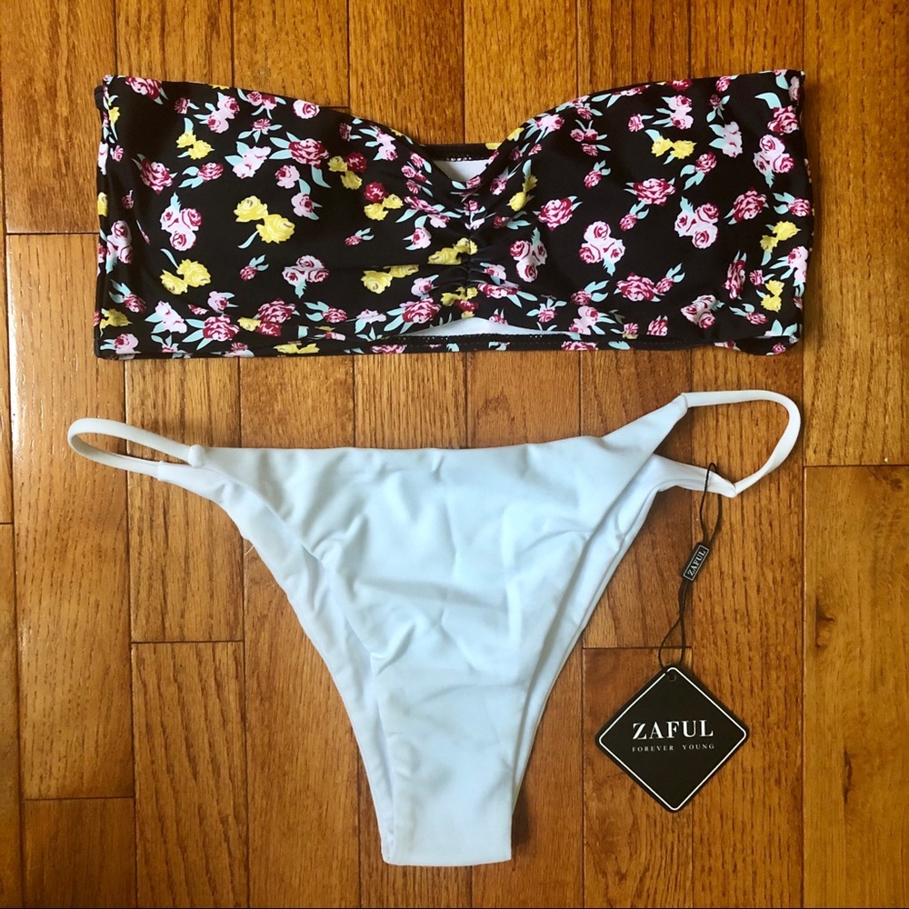 Zaful Bandeau Bikini Set - Picture 5 of 6